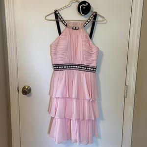 Pink & Black Boutique Dress